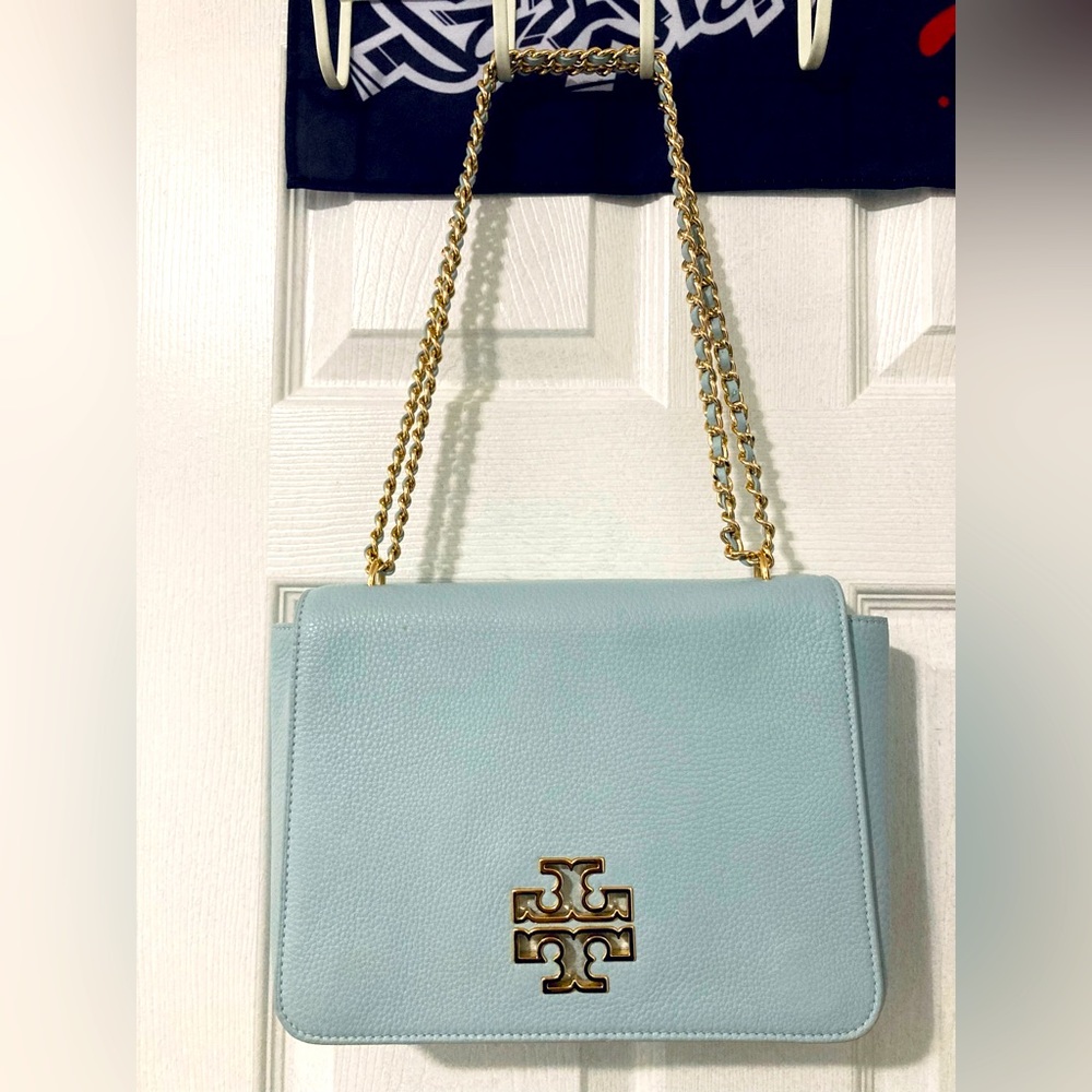 Tory Burch Britten Large Adjustable Shoulder Bag Selt… Gem